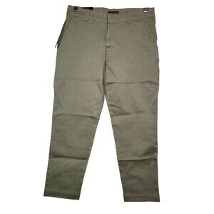 Banana Republic Women's Cropped Chino Pants Green Size 12